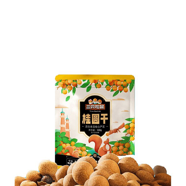 三只松鼠500g|低脂健康干货蜜饯|花香浓郁肉厚核 500 克