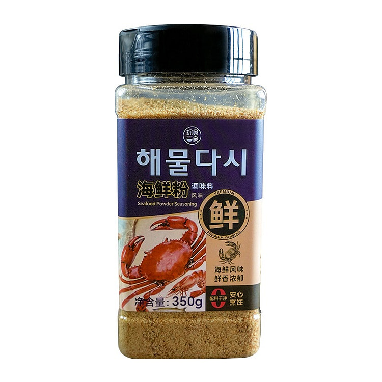 延边海鲜粉调味料365g浓香款韩式无添加鸡精正品 365 克