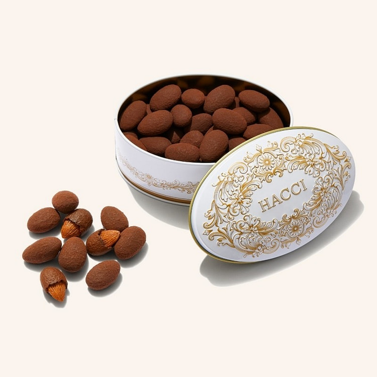 Socola hạnh nhân HACCI lon 90g