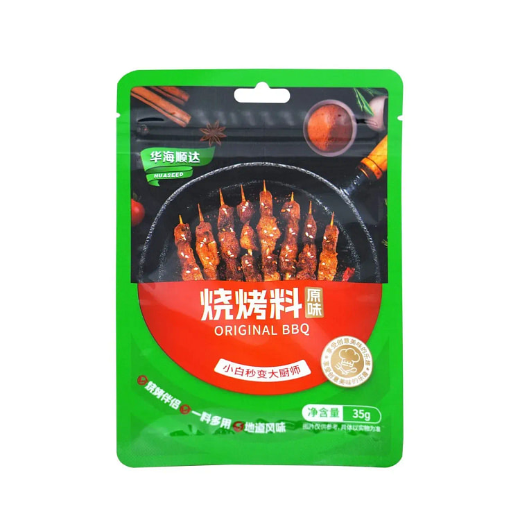 华海顺达烧烤料袋装蘸料干料香辣味35g 35 克