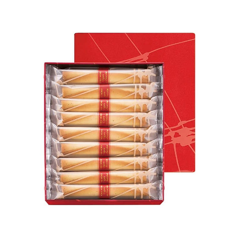 YOKU MOKU Chocolate Egg Roll 18pcs 1 box