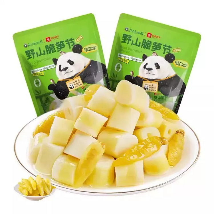 【良品铺子-泡椒脆笋120g/袋】即食笋片笋干 120 克