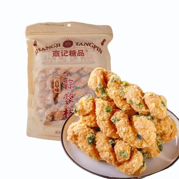 古早味 蒜蓉枝210g*1袋 商记麻花闽南特产