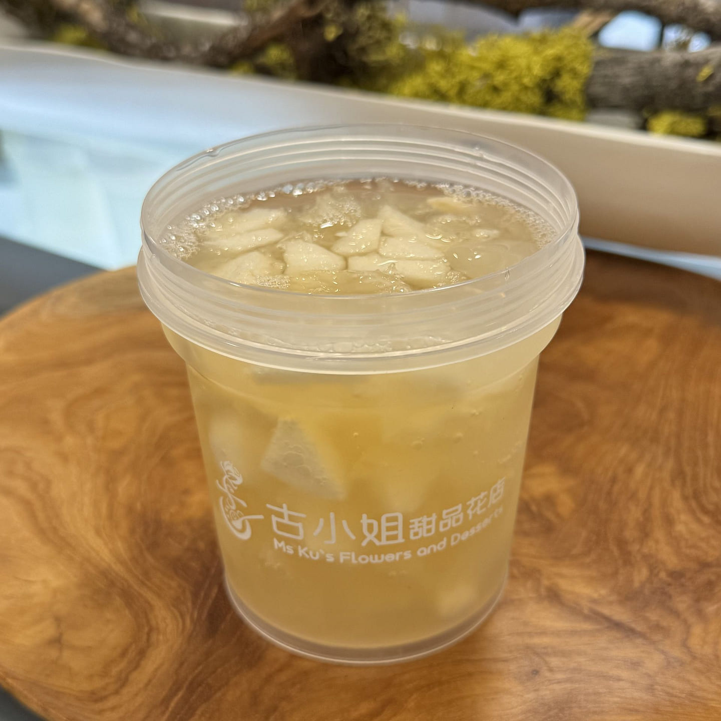 stewed palm fruit with coconut water & pear 500ml 1 each