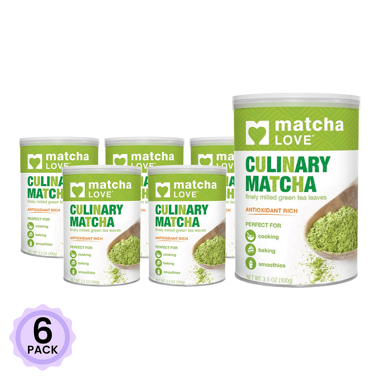 Itoen Tea Matcha Love Culinary Matcha Powder 3.5 盎司*6 包