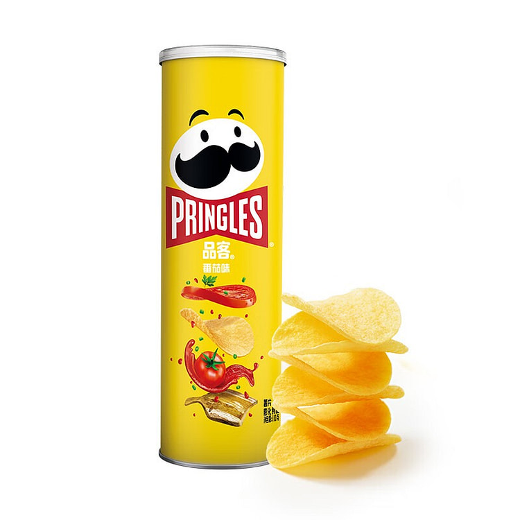 Pringles (Tomato)Canned & Barrel-packed Crisp  1pc 110 g
