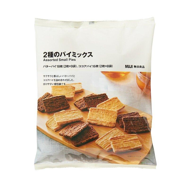 MUJI 2 Types Of Pie Mix 18 Pcs 1 each