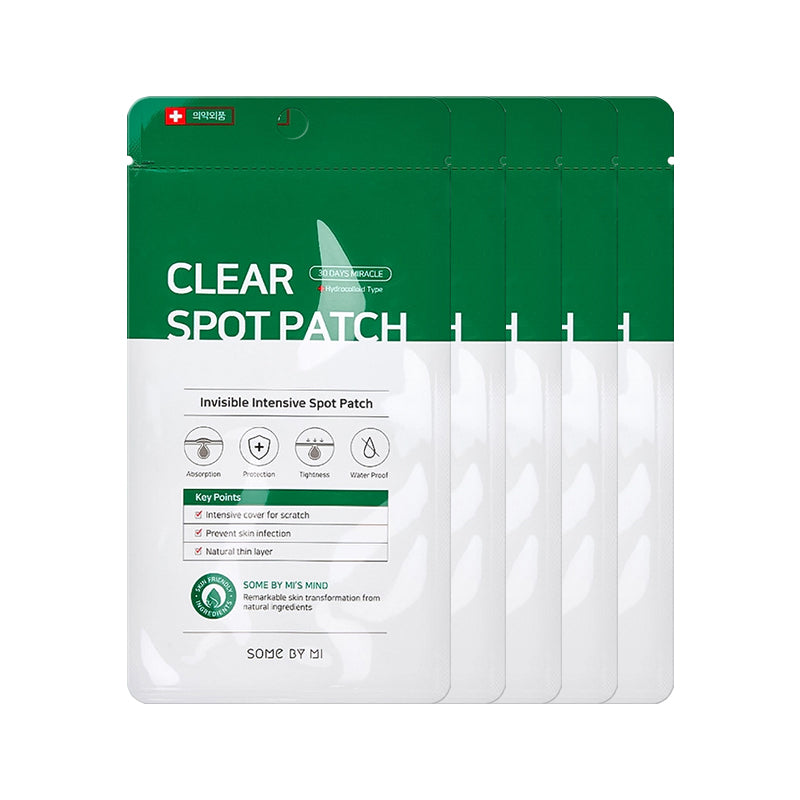 Some By Mi 30Days Clear Spot Patch 18 Stickers x5 1 개