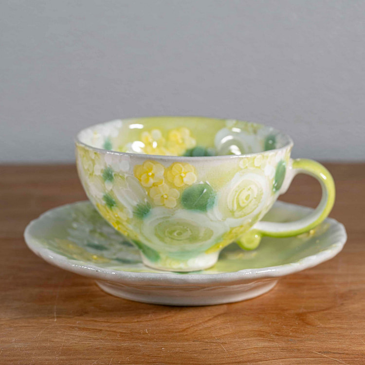 Yuzuriha NEW! Coffee Cup Set ばら優花 (Gift Box)