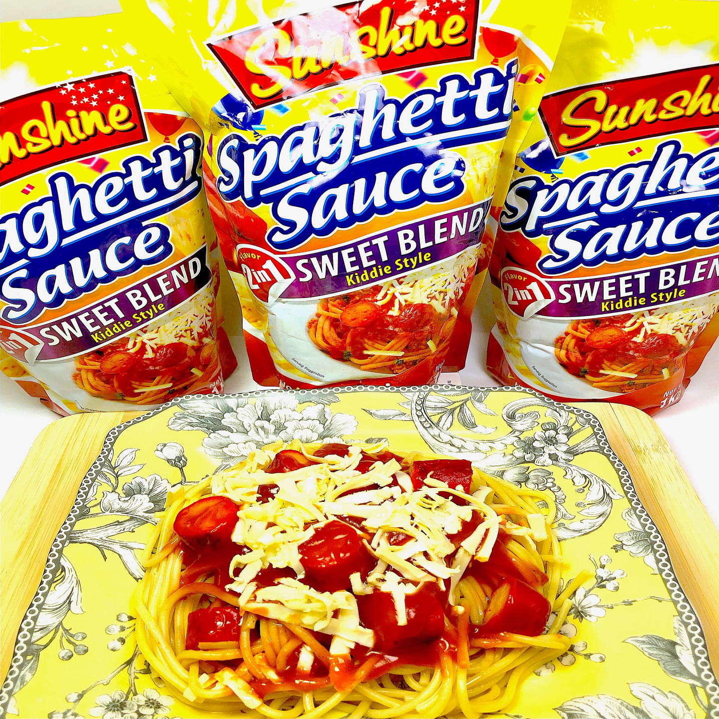SUNSHINE FILIPINO SPAGHETTI SAUCE SWEET & SAVORY 2.2 lb