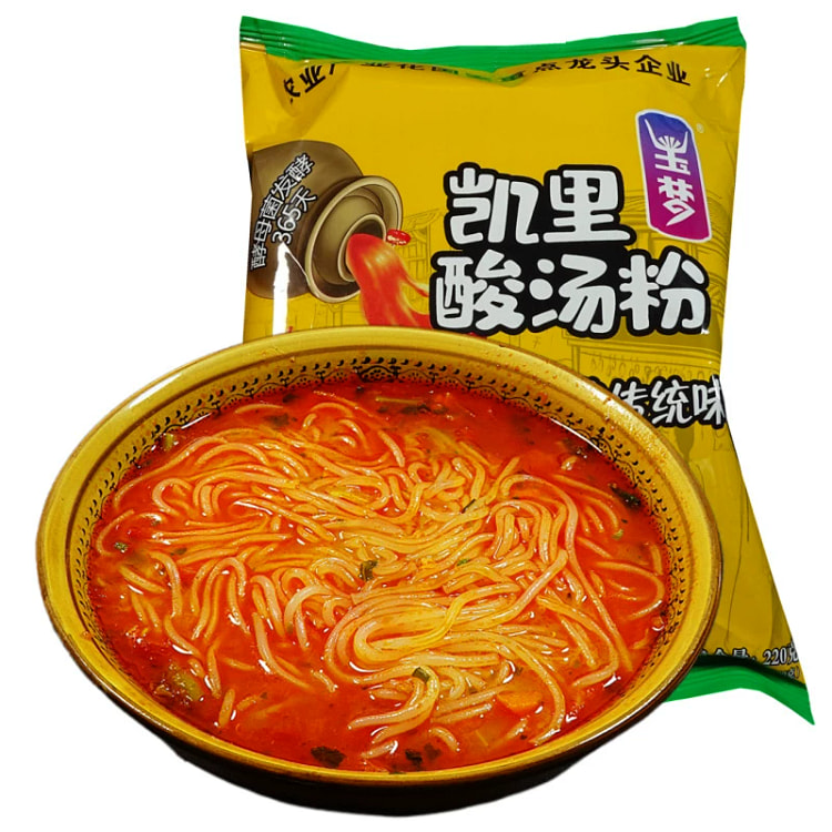 玉梦红酸汤米粉 黄色袋*1袋 经典传统味