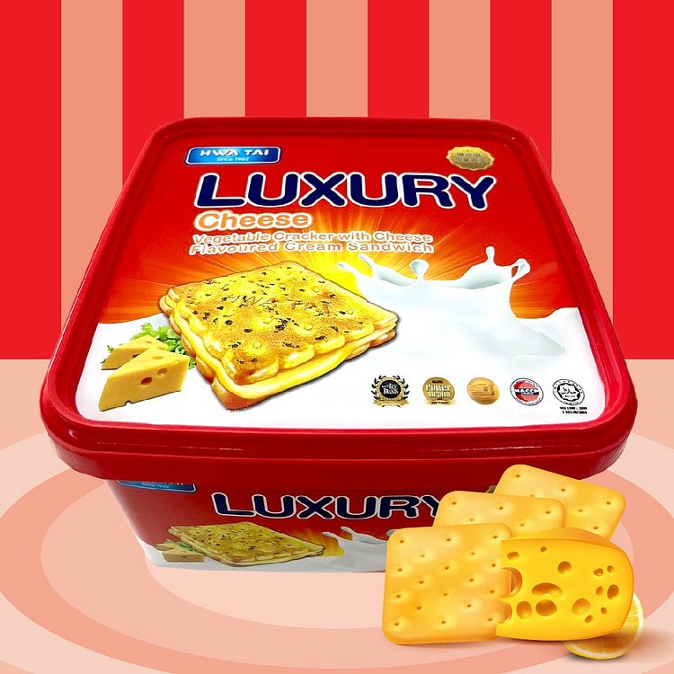 Malay Luxury cheese & Vege Cracker Flavour