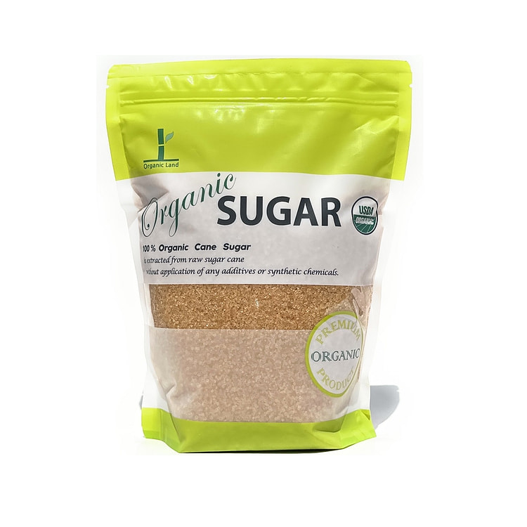 ORGANIC LAND, USDA Organic Raw Cane Sugar