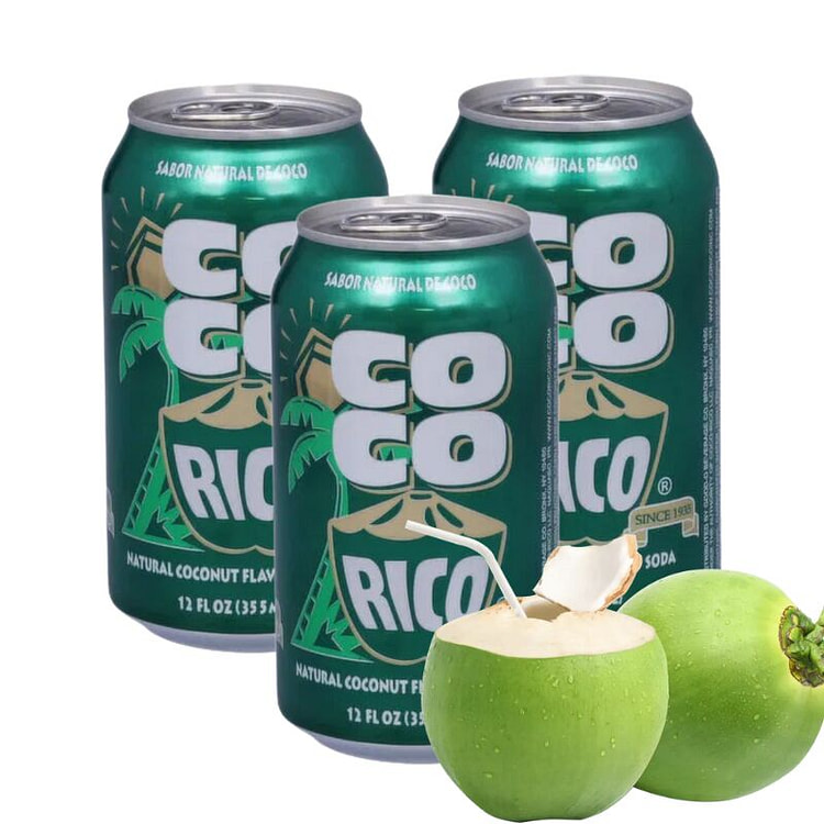 COCO RICO Soda Ngọt Mát Sảng Khoái 12oz