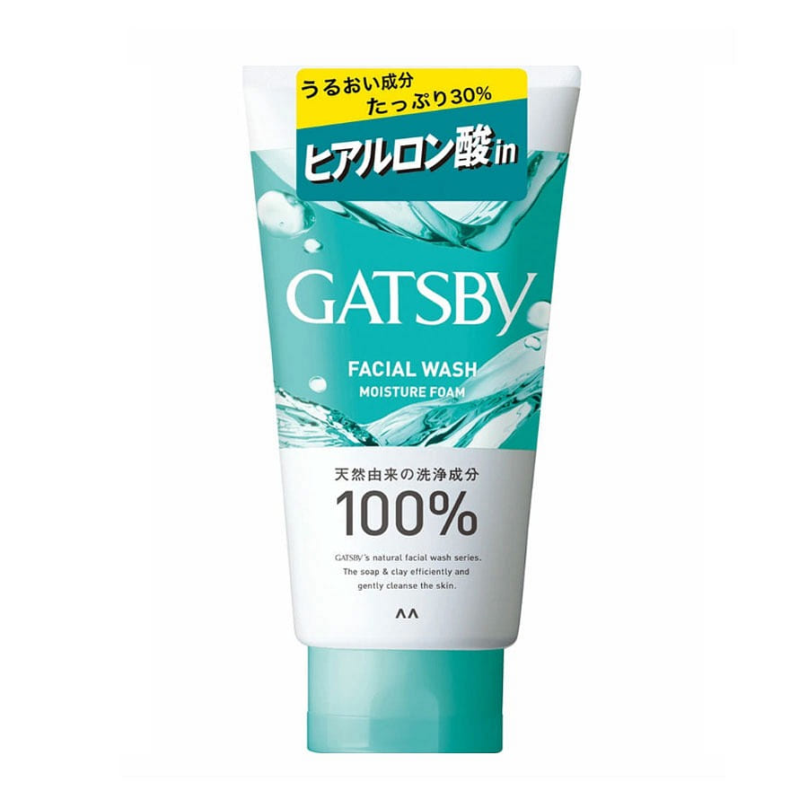 GATSBY Men's Facial Wash Moisturizing Foam 130 g