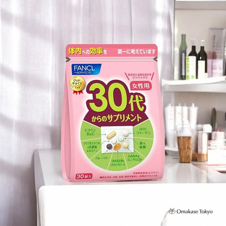 Fancl 30 岁女性营养补充品