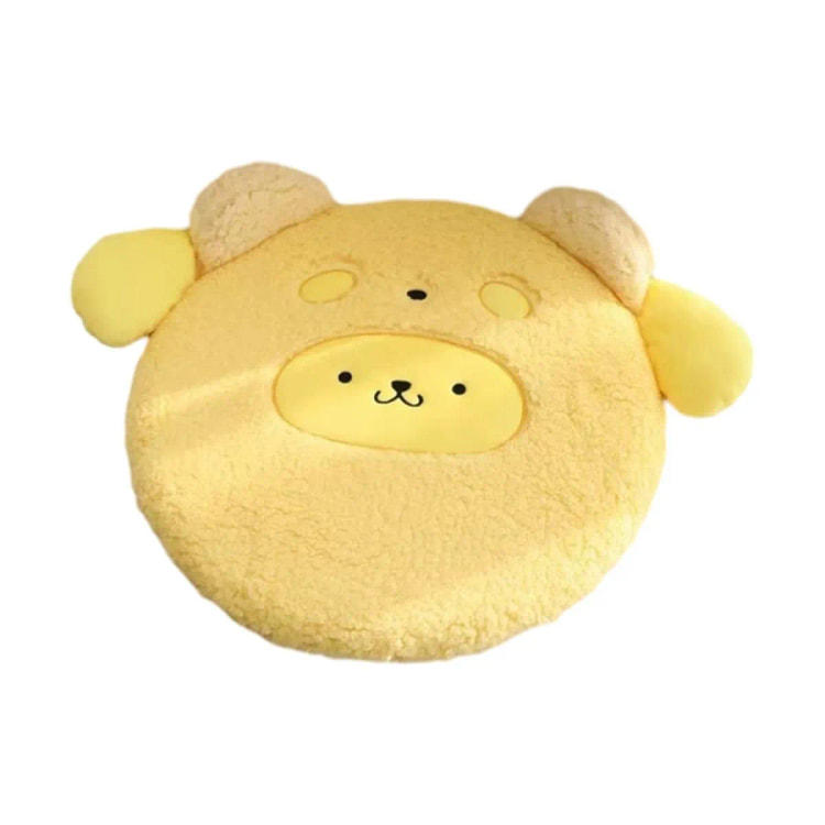 家用记忆棉坐垫 卡通 椅垫 加厚 榻榻米-布丁狗 1 个