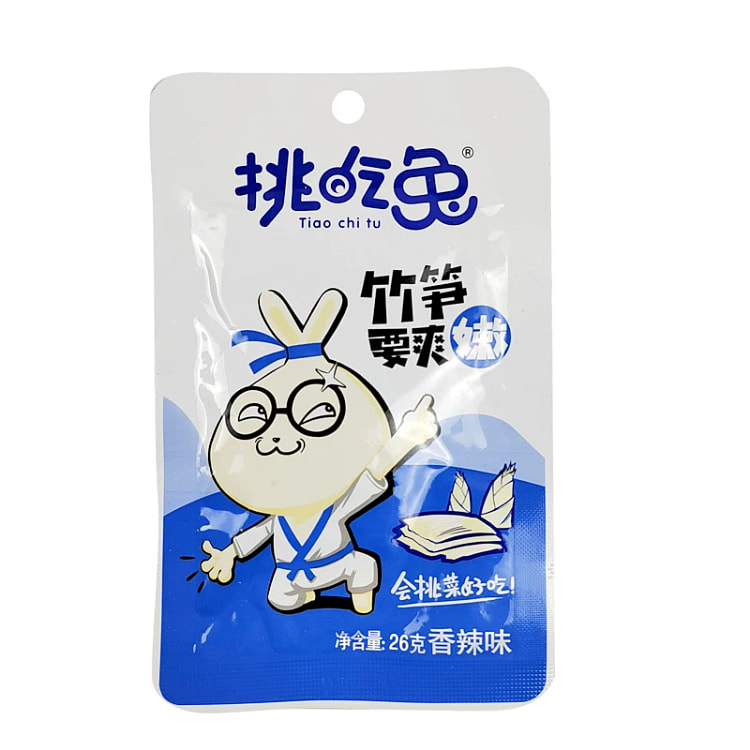 挑吃兔香辣竹笋26g*1袋 26 克