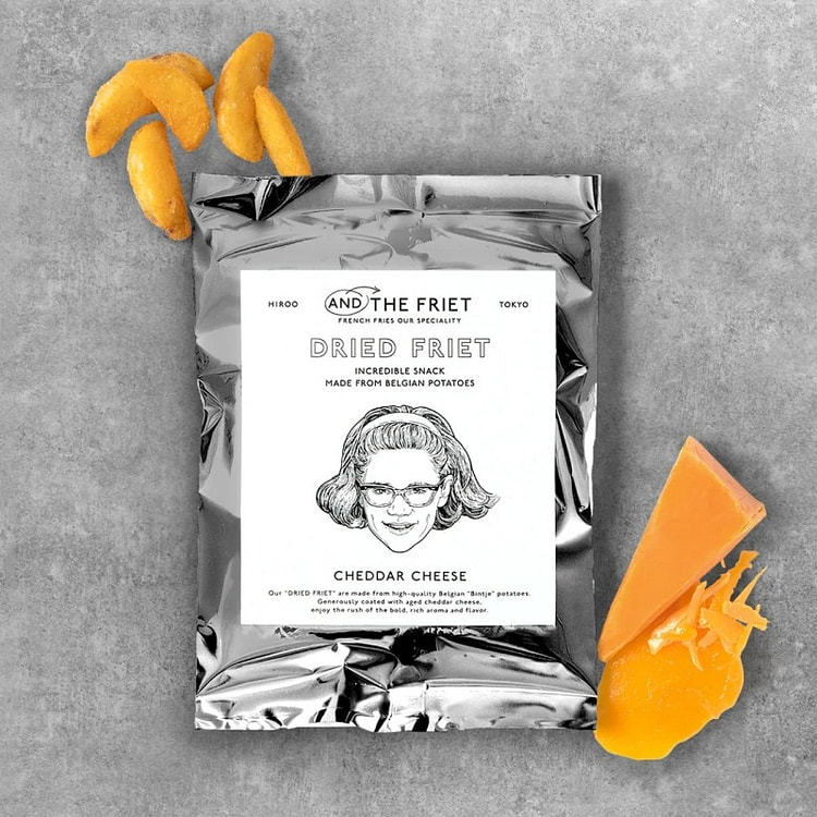 Andthefriet 切达干酪风味 薯条 1包