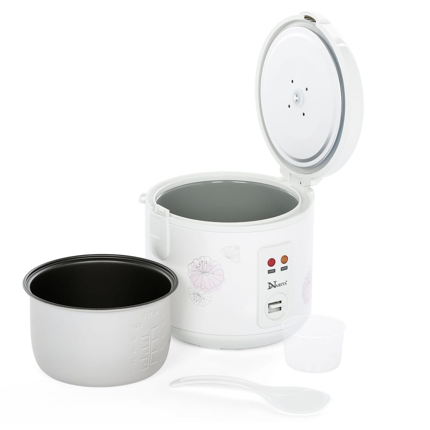 NARITA Rice Cooker 8-Cup Cooked Rice 6 lb