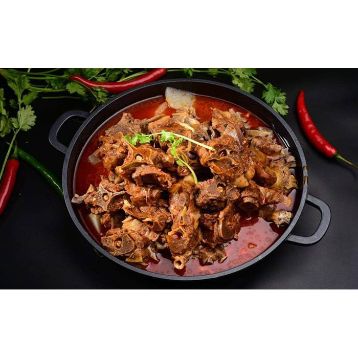 Lamb Spine Hot Pot Weee!