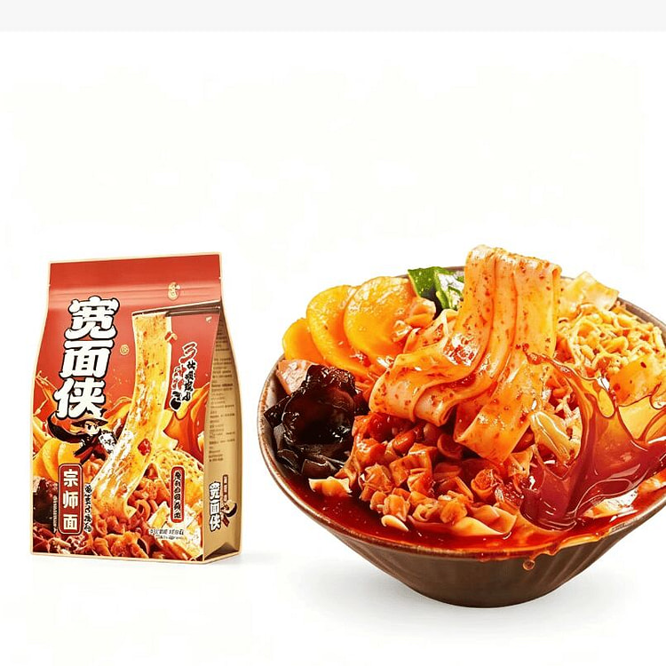 Santai Spicy Wide Noodles 250 g