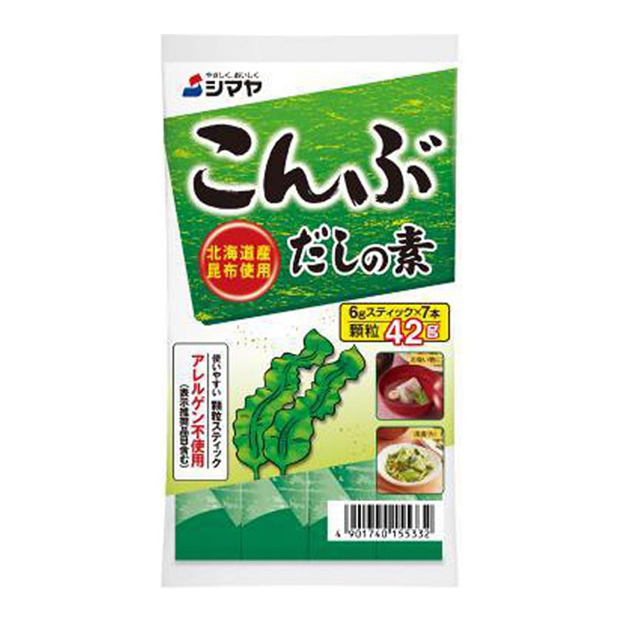SHIMAYA Kombu Dashi Stock 6g*7 Sticks 42 g
