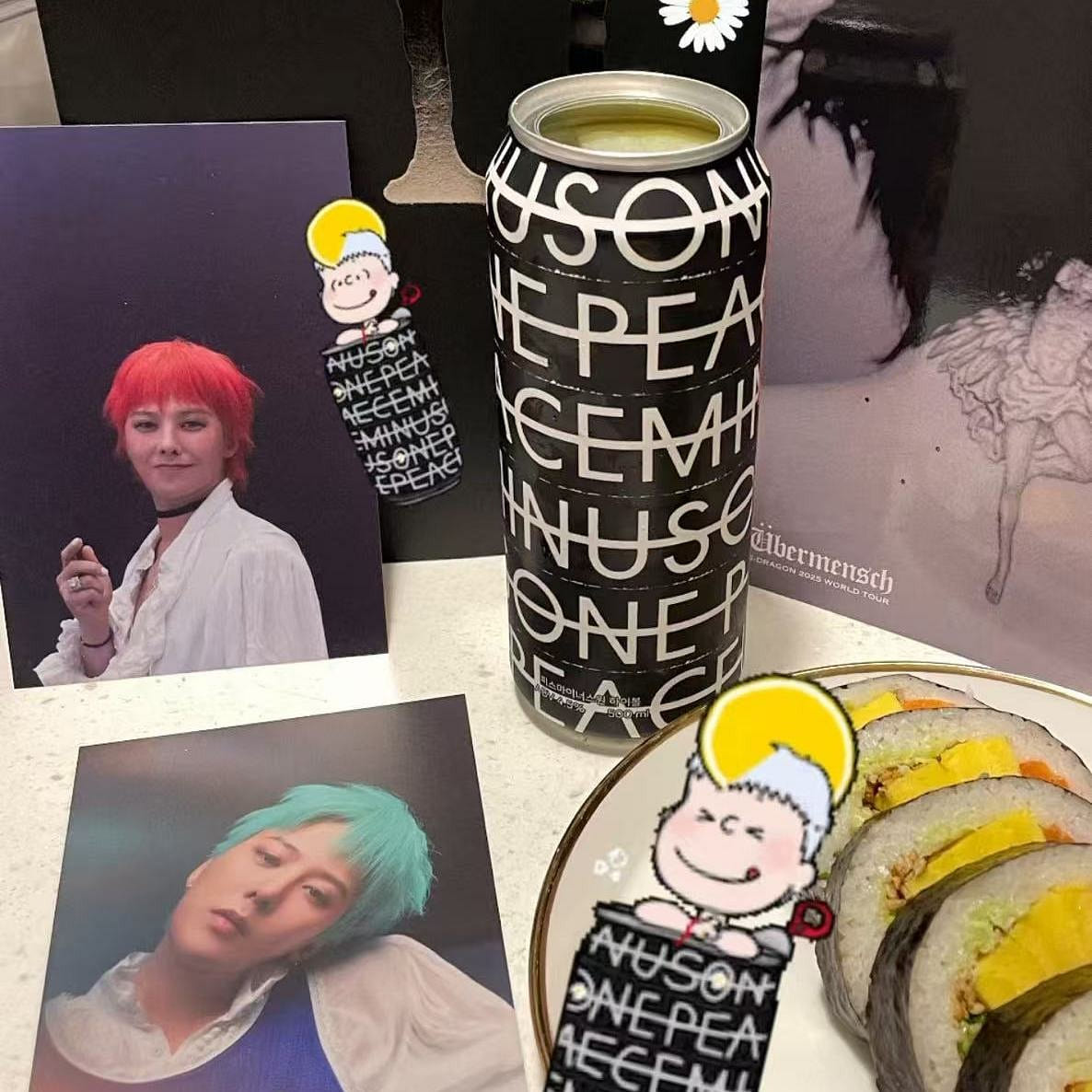 GD co-branded limited edition in Korea, 500ml 500 ml