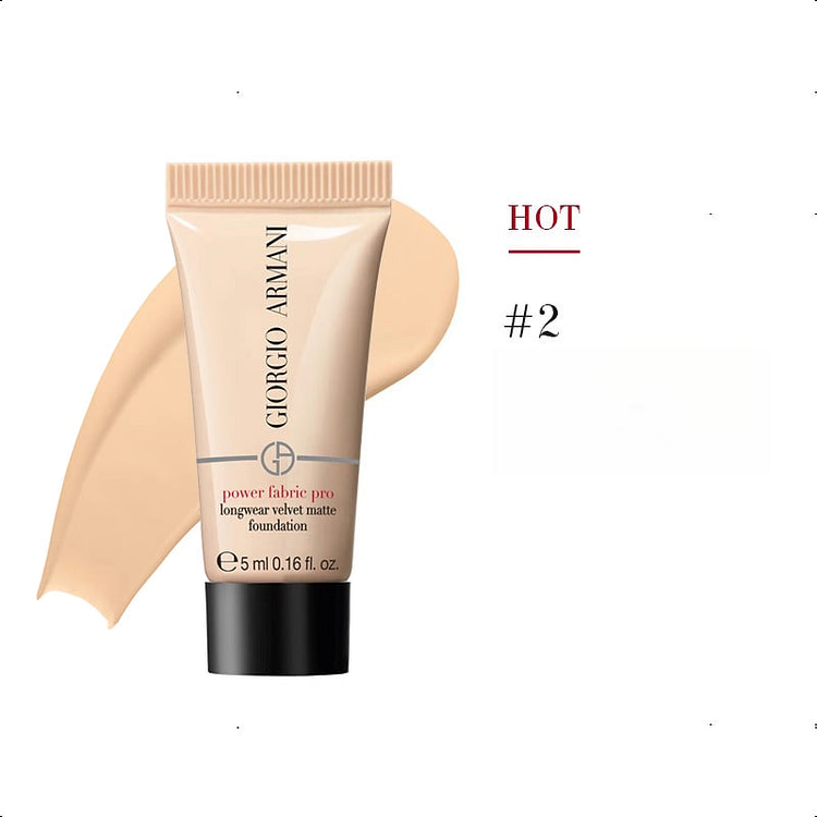 阿玛尼无瑕持妆粉底液 5ml红标权力 #2黄一白 1 份