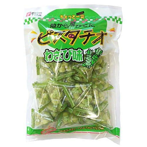 Sennarido Green Snack Pistachio Wasabi Flavor 215g 1 pack