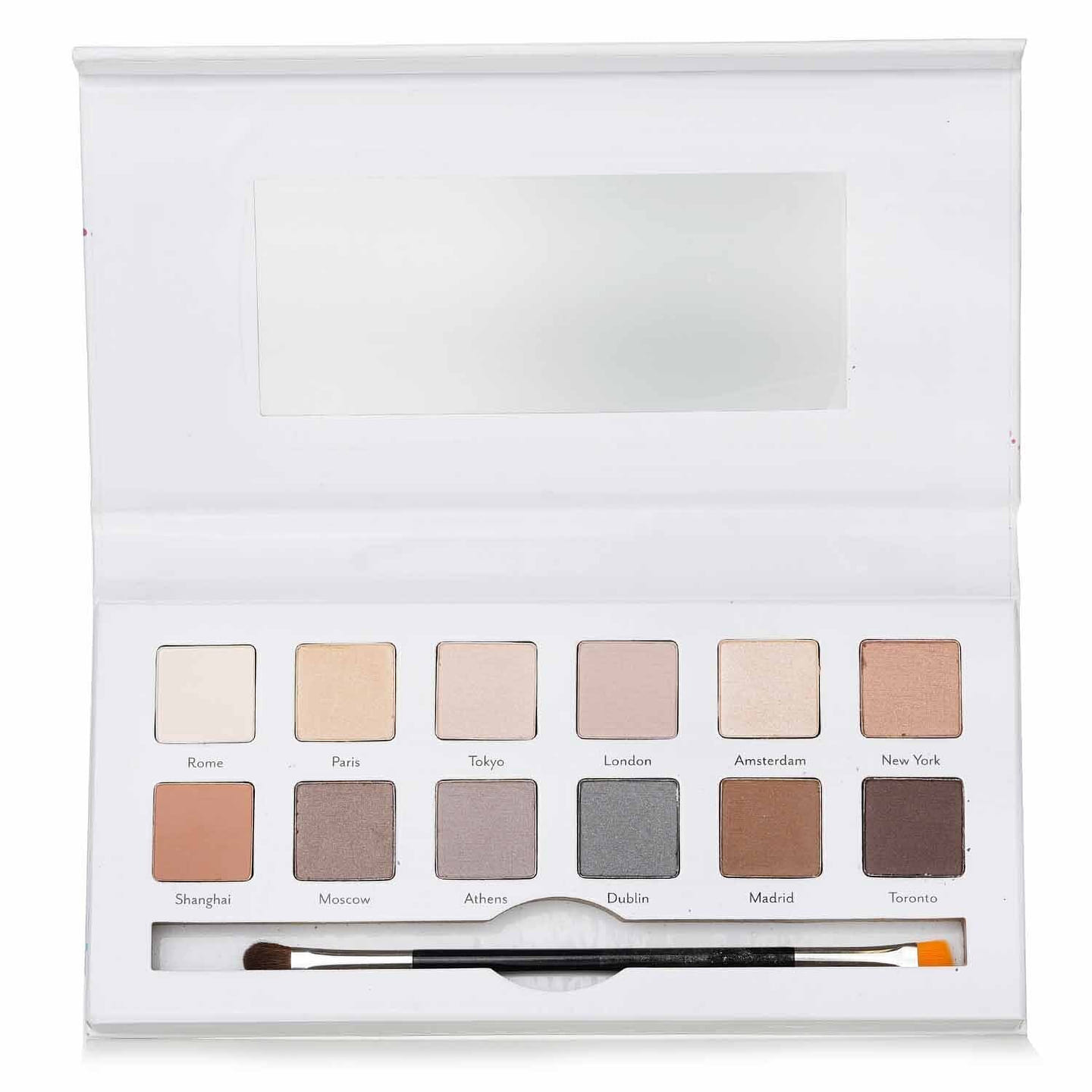 Cargo Around the World Eyeshadow Palette (12x eyeshadows, 1x eyeshadow brush) 12×0.8g/0.03oz 0.8 g