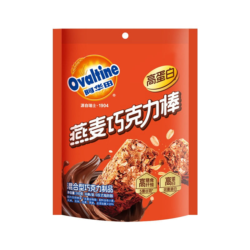 Ovaltine Oat Chocolate Bar 300g 300 g