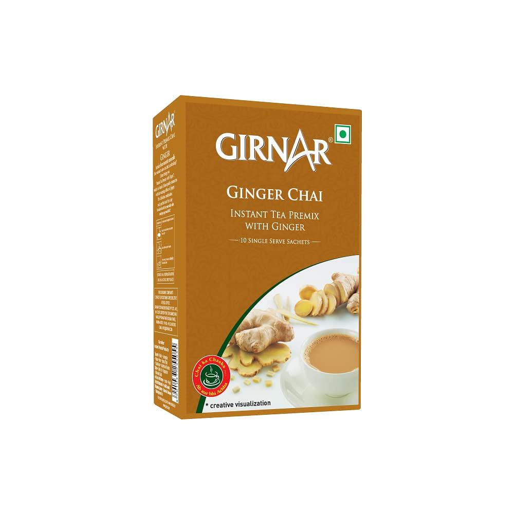 Girnar Ginger Tea Premix (10 Sachets) 1 each