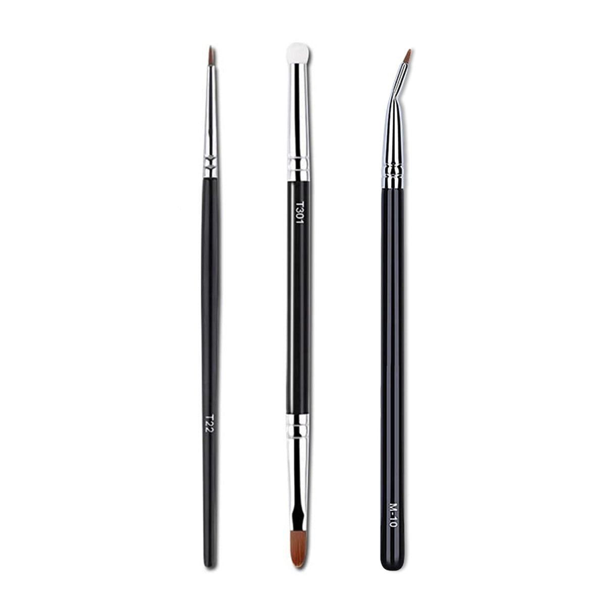 NOVAGLOW Dual-Ended Concealer Brush Set 3pcs 1 pack