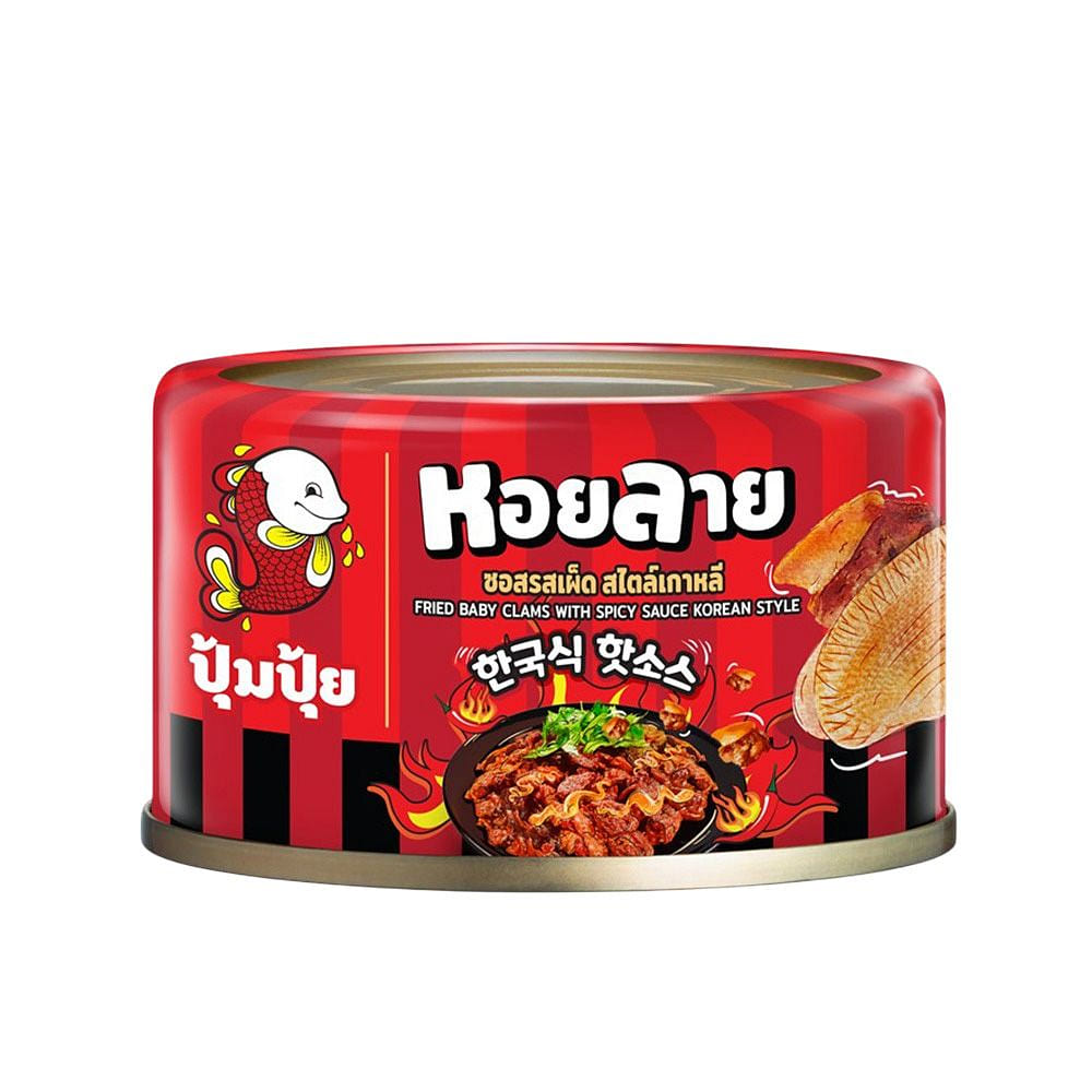 Pumpui Fried Baby Clams Spicy Sauce Korean Style 1 each