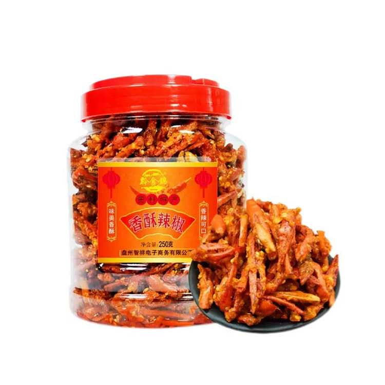 Qian Food Jin Su Spicy Chili 250g*1 Jar
