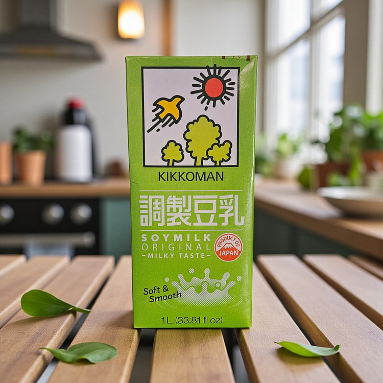 KIKKOMAN 豆奶 - 原味奶香 33.81 液盎司