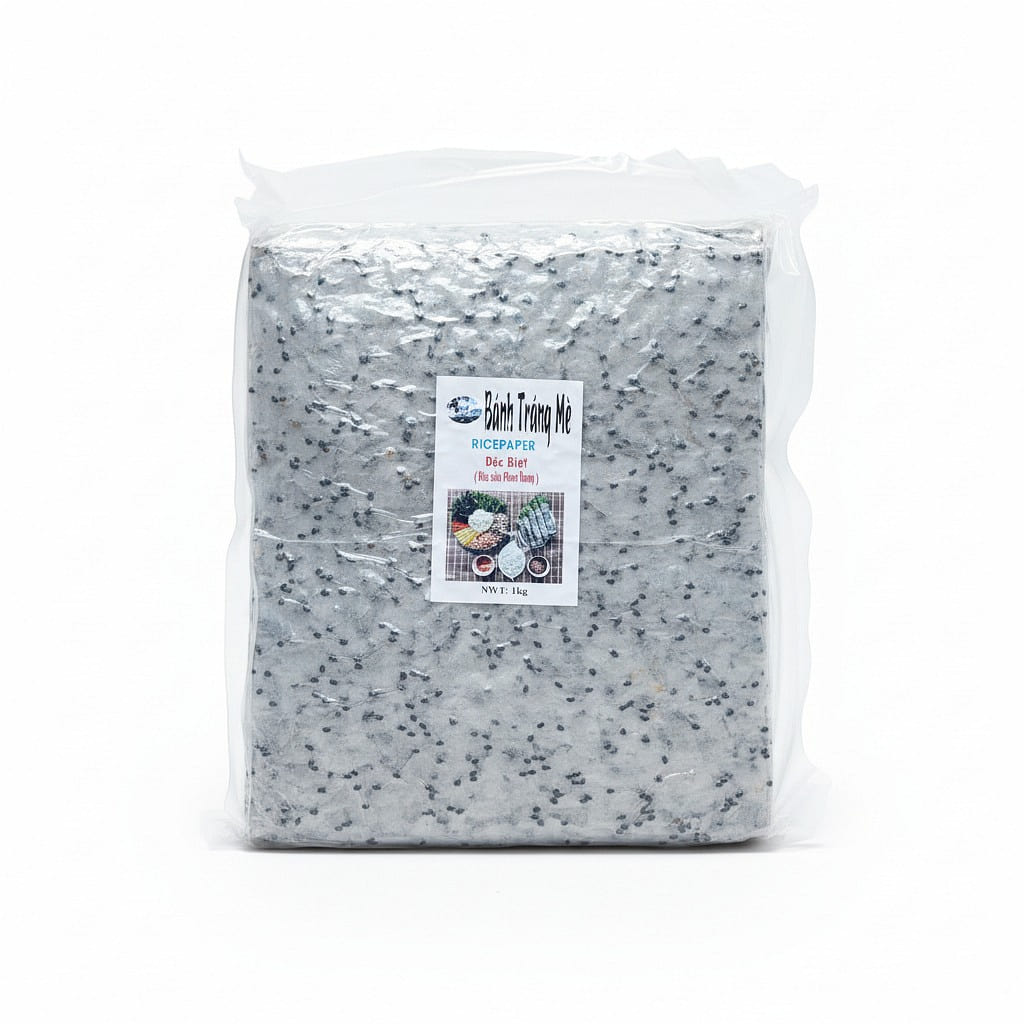 Vietnamese Black Sesame Rice Paper 1000 g