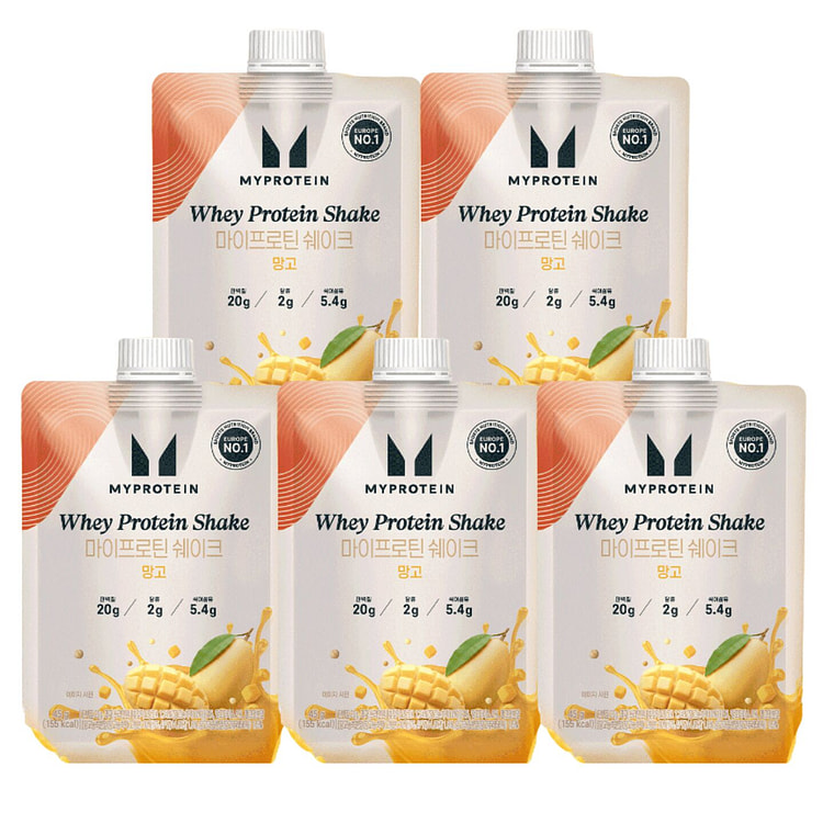 MyProtein High Protein Shake Mango Flavor 45g*5 45 g