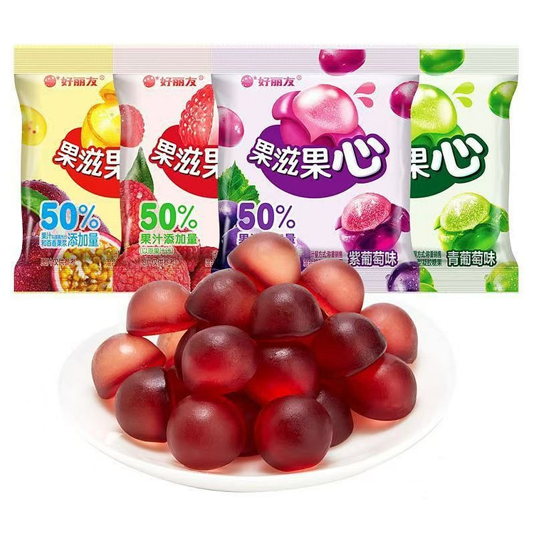 Orion Mixed Fruit Gummies 16g 4 Bags 64 g