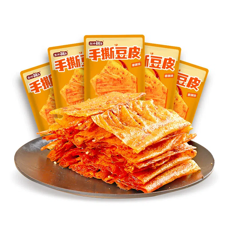 Yanjin Shop Hand-Torn Spicy Bean Curd Slices 117g 117 g