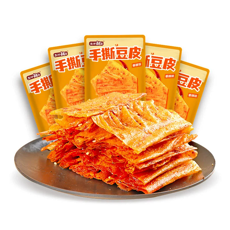 Shredded tofu skin spicy slices 117g*1 bag