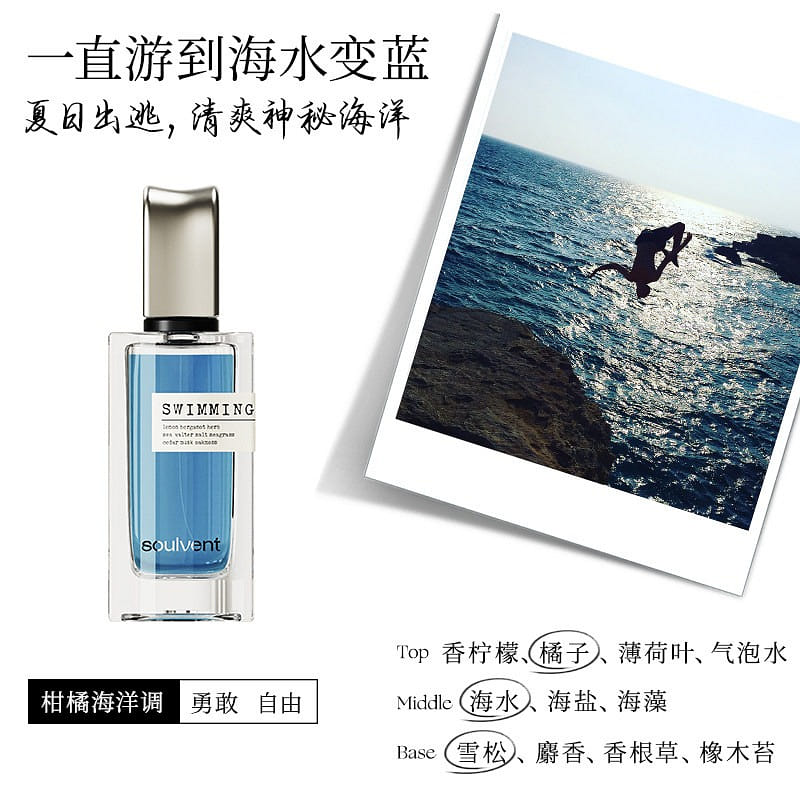 soulvent Fragrance: Citrus Ocean Scent 30ml 1 bottle