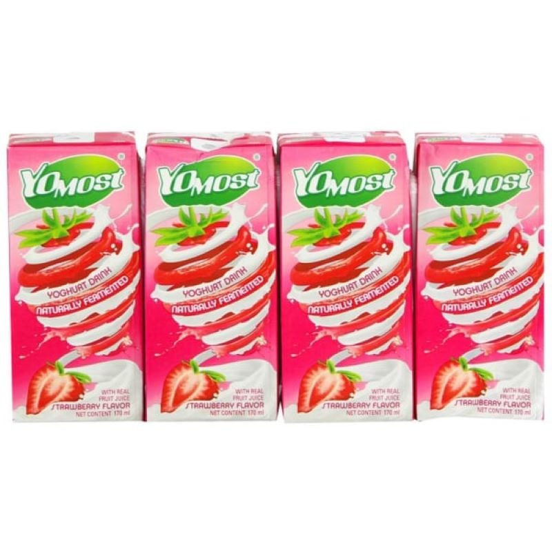 Sữa Chua Yomost Vị Dâu 170 ml
