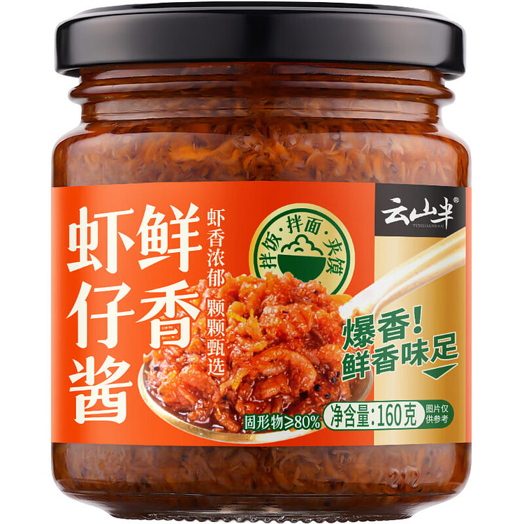 윤산반 새우젓 160g 매콤한 밥 비빔장 볶음면 소스 160 그램