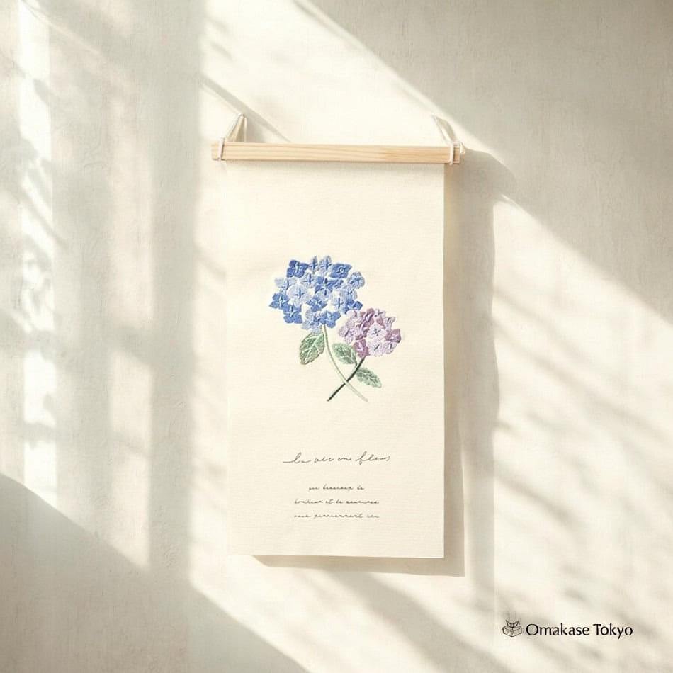 Hideshime Seasonal Embroidery Tapestry Hydrangea 500 g