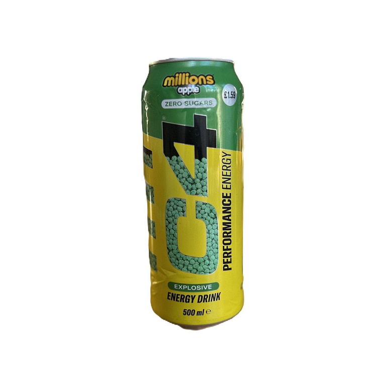 C4 Energy Millions Green Apple (UK)