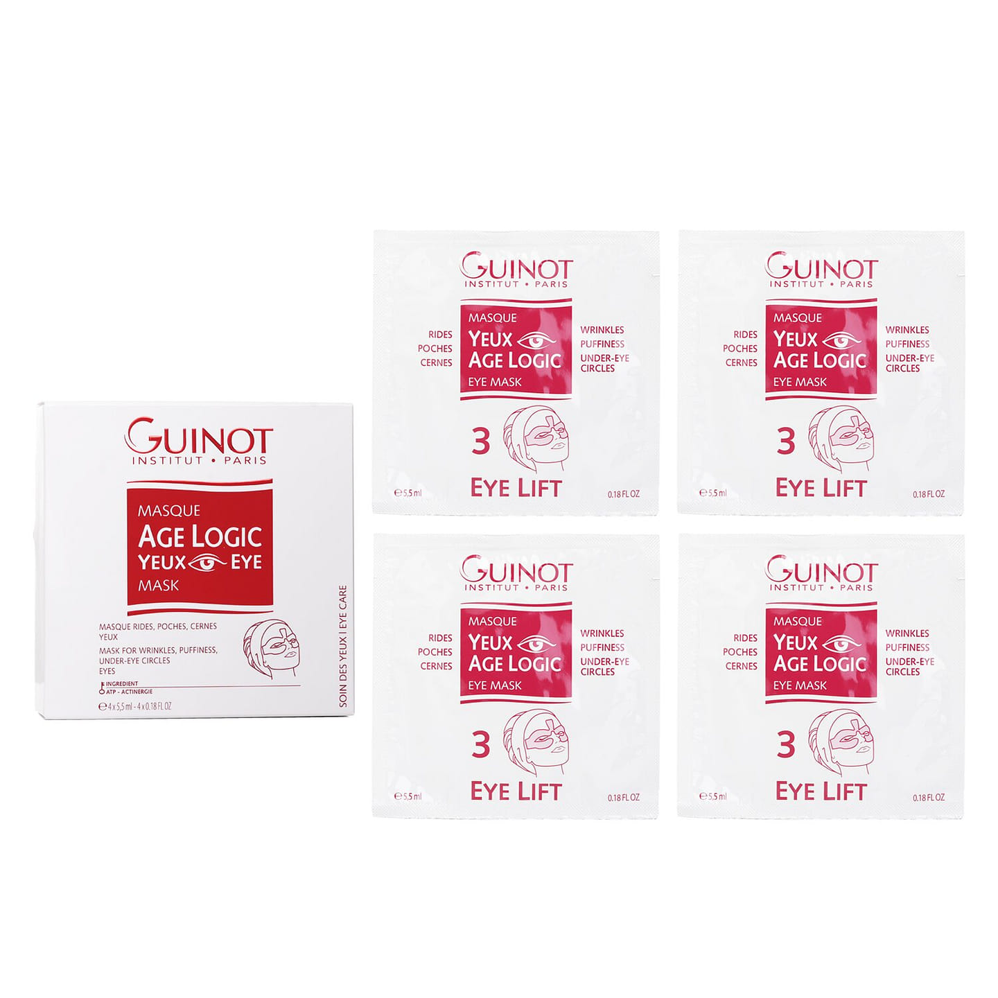 Guinot Masque Yeux Age Logic Eye Contour Mask 5.5 ml