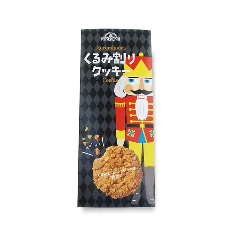 【日本直邮】三星社 胡桃夹子酥脆饼干 5枚入