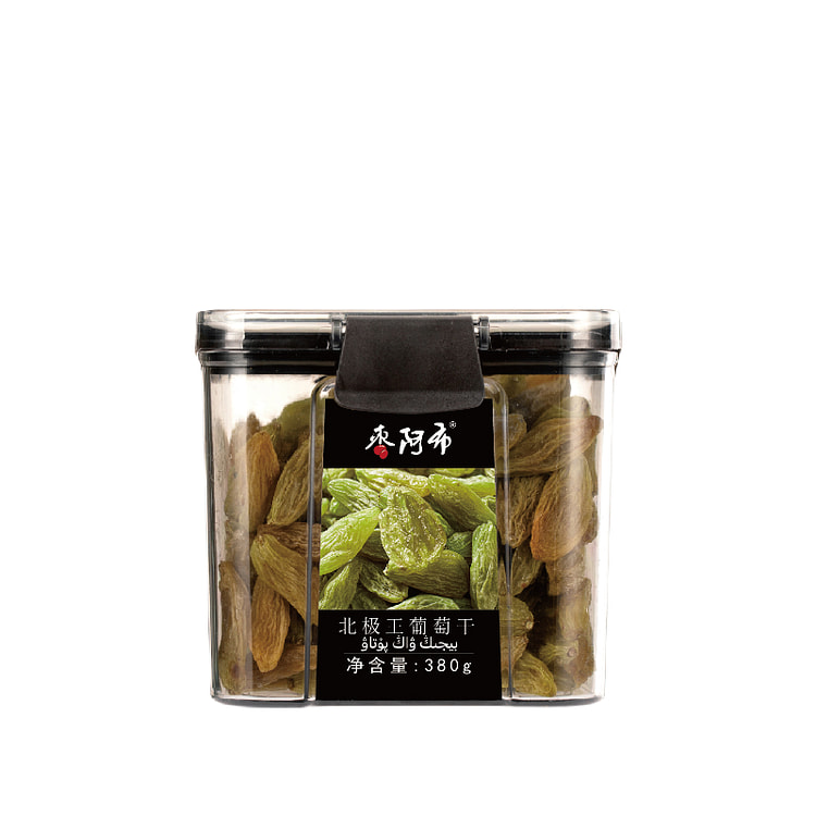 枣阿布 北极王葡萄干免洗特级超大颗 380g*1罐
